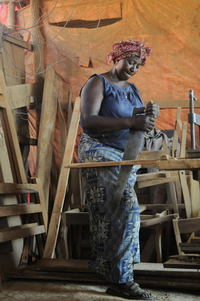 Mère courage, Lubumbashi, RDC 2015